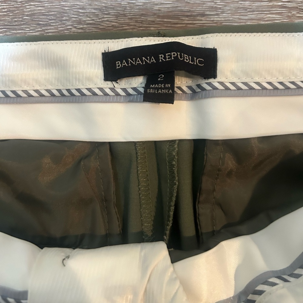 Banana Republic Avery Olive Trousers - Picture 6 of 9